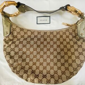 GUCCI Bamboo Ring Hobo